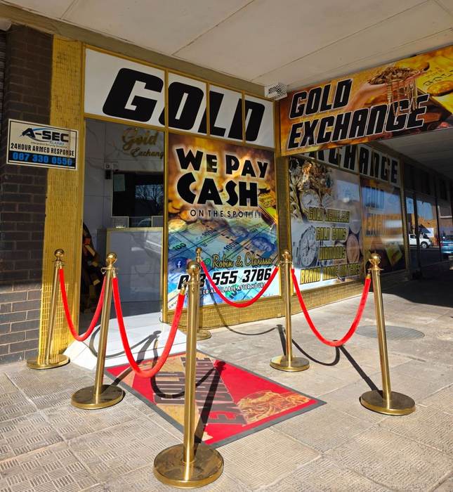 Gold Exchange shopfront, Shop 11 Stephen Le Roux Street, Vanderbijlpark